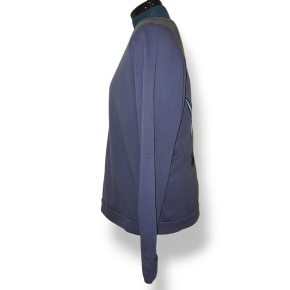 Onia Sailboats Dave Raglan Sleeve Yacht Gear Pullover,Blue, XL - Picture 3 of 6